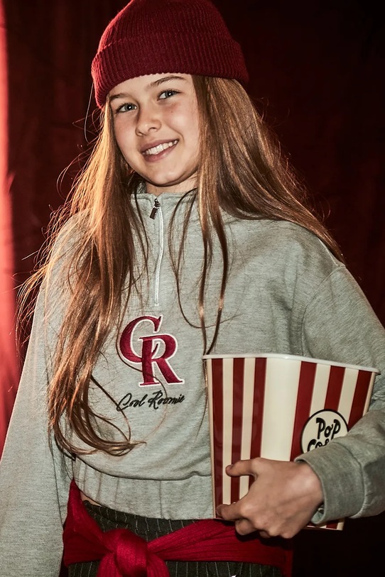 Mayoral bluza bez kaptura szary 7424.8G.Junior.9BYA