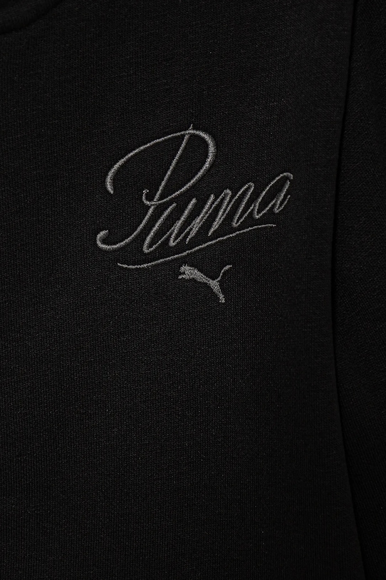 BIMBA Puma felpa per bambini ESS SCRIPT Full-Zip Hoodie FL G 689253 nero