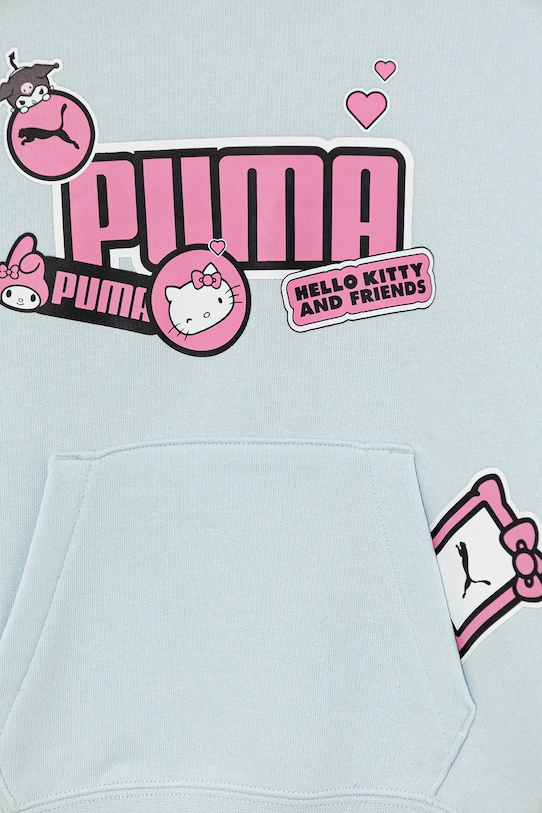 Dievča Detská mikina Puma 632387 modrá