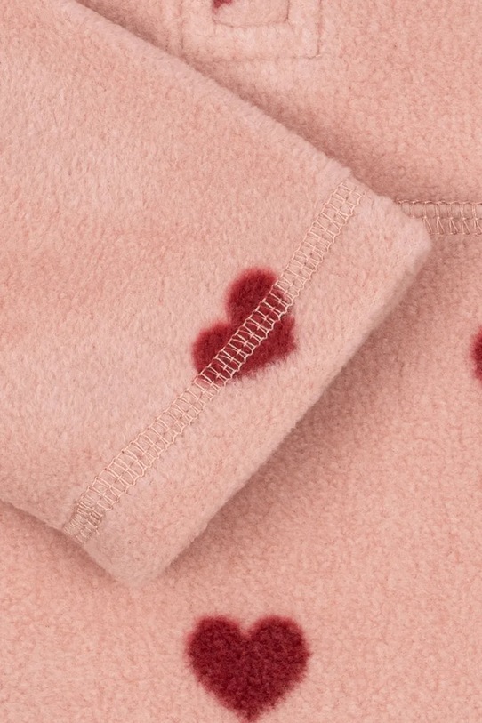 Konges Sløjd bluza dziecięca TAVI FLEECE SWEATSHIRT GRS różowy KS101301.G.9BYA