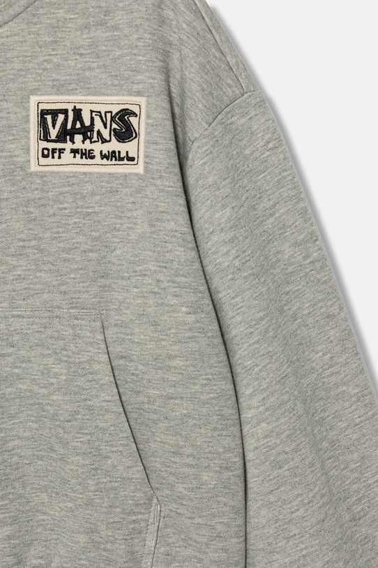 Dziewczynka Vans bluza dziecięca Van-Archy Label Zip VN000PPJ02F1 szary