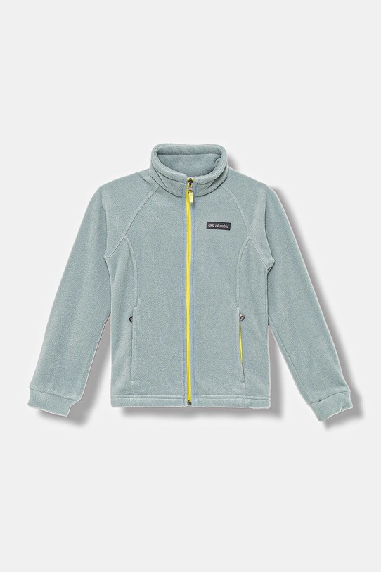 Columbia bluza polarowa Benton Springs bez kaptura turkusowy 1510631
