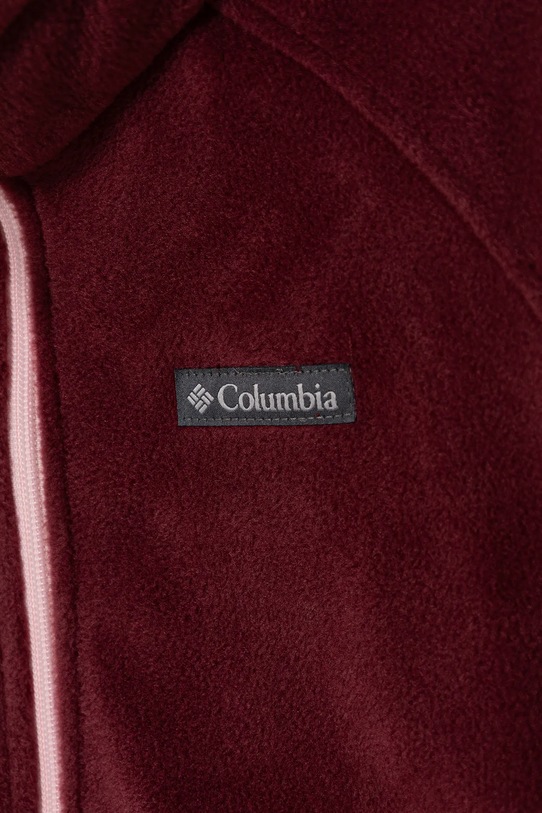 Dziewczynka Columbia bluza polarowa Benton Springs 1510631 bordowy