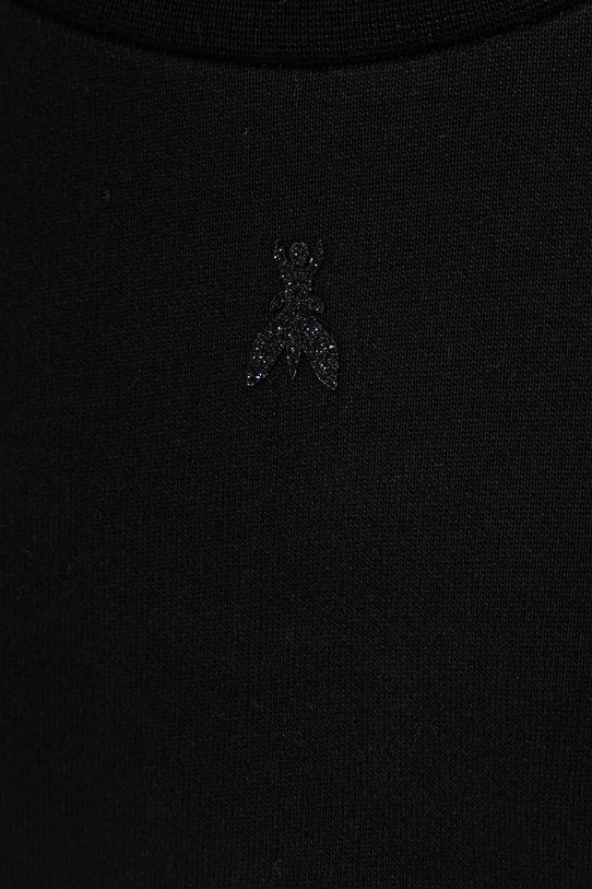 Девочка Детская хлопковая кофта Patrizia Pepe J315 7M0932 чёрный