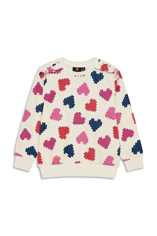 Детская хлопковая кофта Lego LWSANA 700 хлопок бежевый 11010953