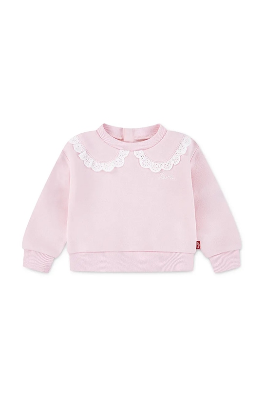 Levi's felpa neonato/a PETER PAN COLLAR CREW NECK senza rosa 1EN575