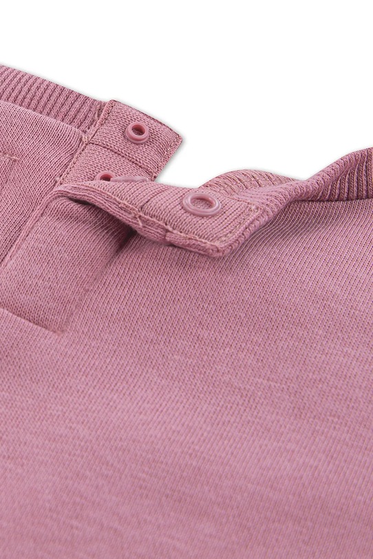 Dziewczynka Levi's bluza niemowlęca ROSE FRONT TUCK CREW 1EP015 różowy