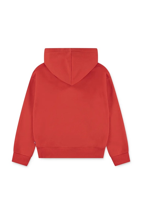 Otroški pulover Levi's BATWING PATCH HOODIE 4EN447 rdeča AW25