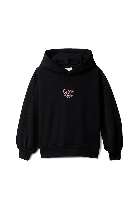 Calvin Klein Jeans bluza bawełniana dziecięca IG0IG03016.128.170.9BYA czarny AW25