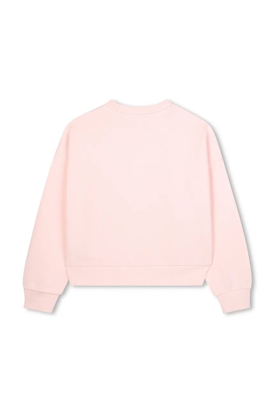 Παιδική βαμβακερή μπλούζα Kenzo Kids K61369.86.108 ροζ AW25