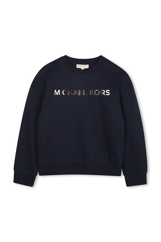Michael Kors bluza bawełniana dziecięca aplikacja granatowy R30469.156