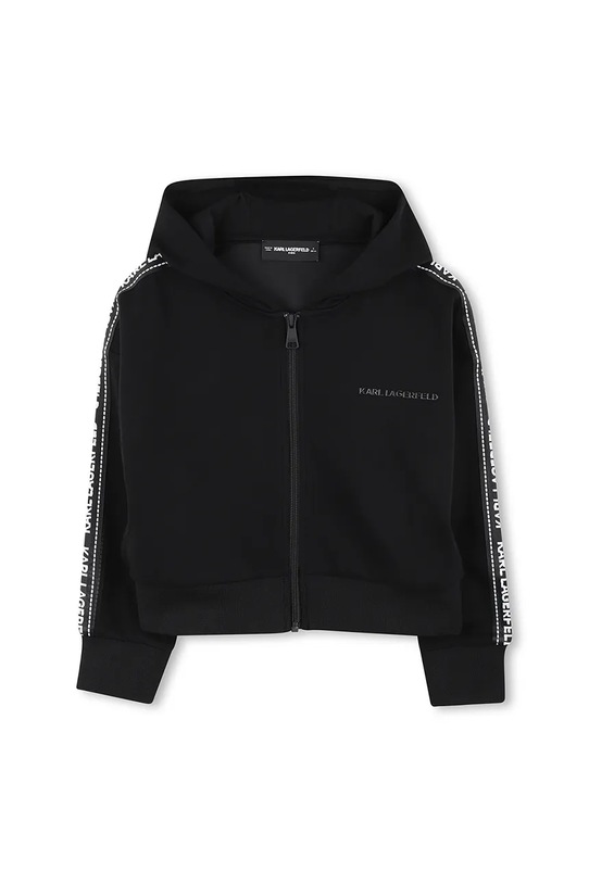Παιδική μπλούζα Karl Lagerfeld Z30609.114.150 μαύρο AW25