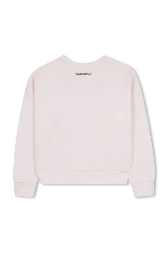 Dziewczynka Karl Lagerfeld bluza dziecięca Z30610.114.150 różowy