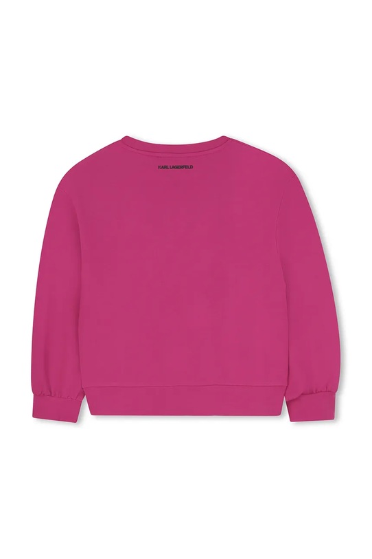 Dziewczynka Karl Lagerfeld bluza dziecięca Z30613.156.162 różowy