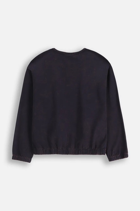 Coccodrillo bluza bawełniana dziecięca ZC5143101AGJ granatowy AW25