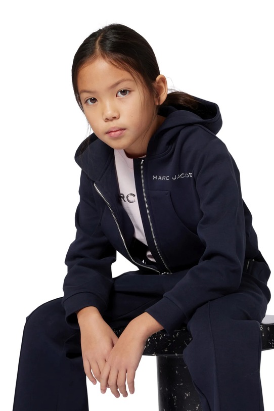 Marc Jacobs bluza dziecięca z kapturem granatowy W60580.156