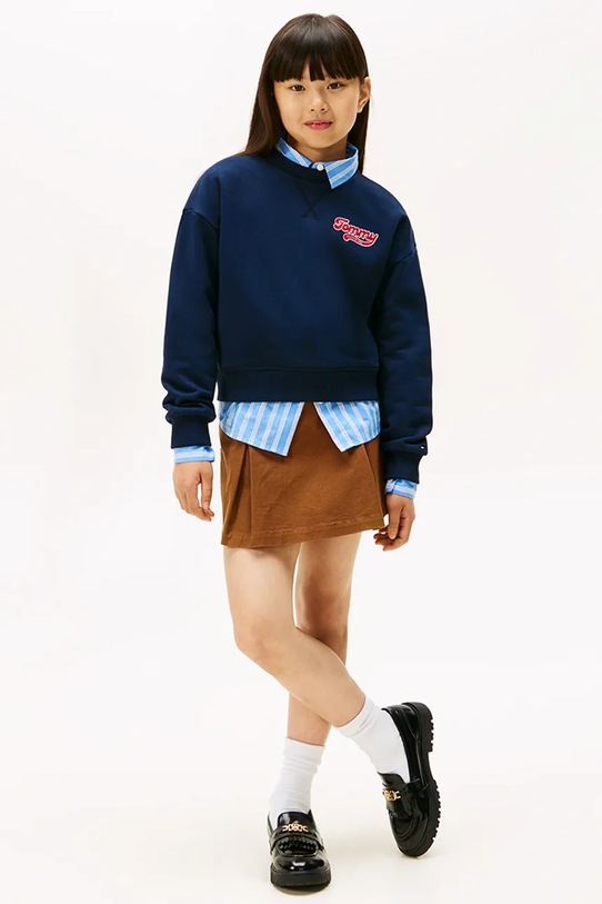 Детская кофта Tommy Hilfiger тёмно-синий KG0KG08779.116.122.9BYA