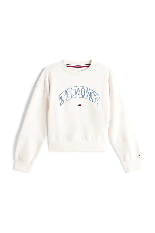 Dječja dukserica Tommy Hilfiger KG0KG08785.9BYA bež AW25