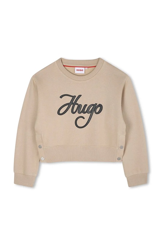 Παιδική μπλούζα HUGO G00498.114.150 μπεζ AW25