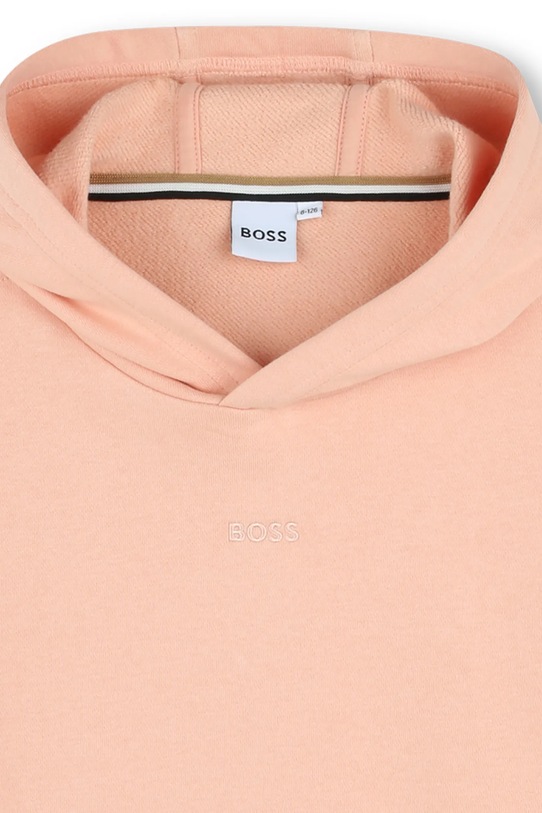 BOSS bluza dziecięca pomarańczowy J52423.156.162