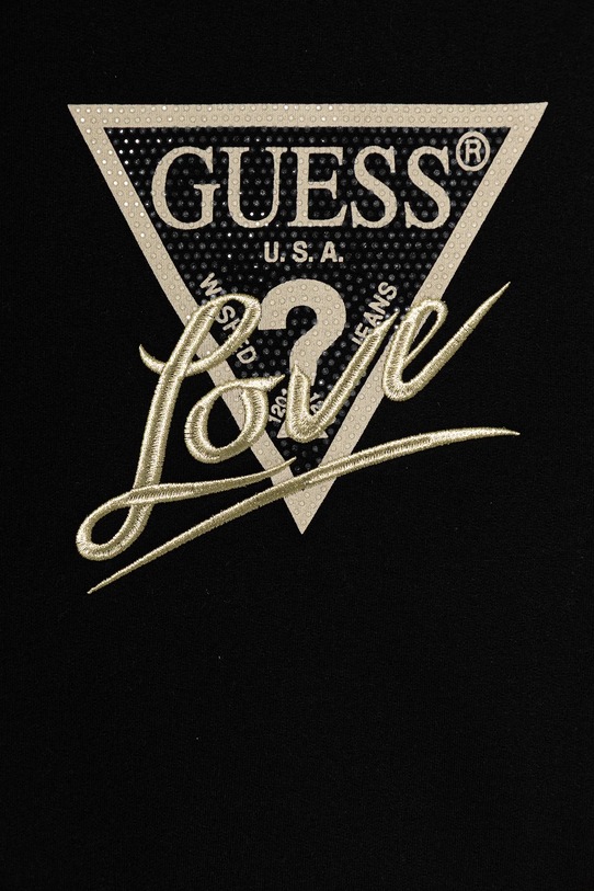 Dziewczynka Guess bluza bawełniana dziecięca J5BQ04.KAV34.9BYA czarny