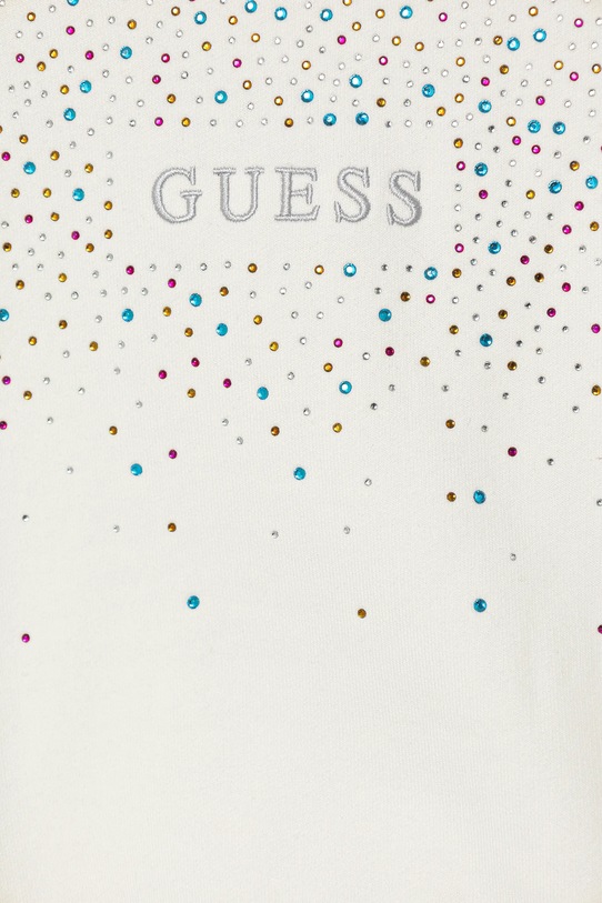 Dziewczynka Guess bluza bawełniana dziecięca J5BQ05.KAV34.9BYA beżowy