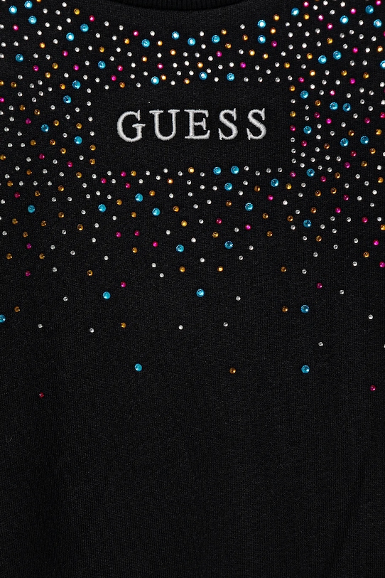 Момиче Детски памучен суичър Guess J5BQ05.KAV34.9BYA черен