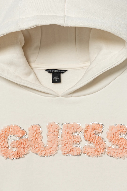 Dziewczynka Guess bluza dziecięca J5BQ08.KCKF2.9BYA beżowy
