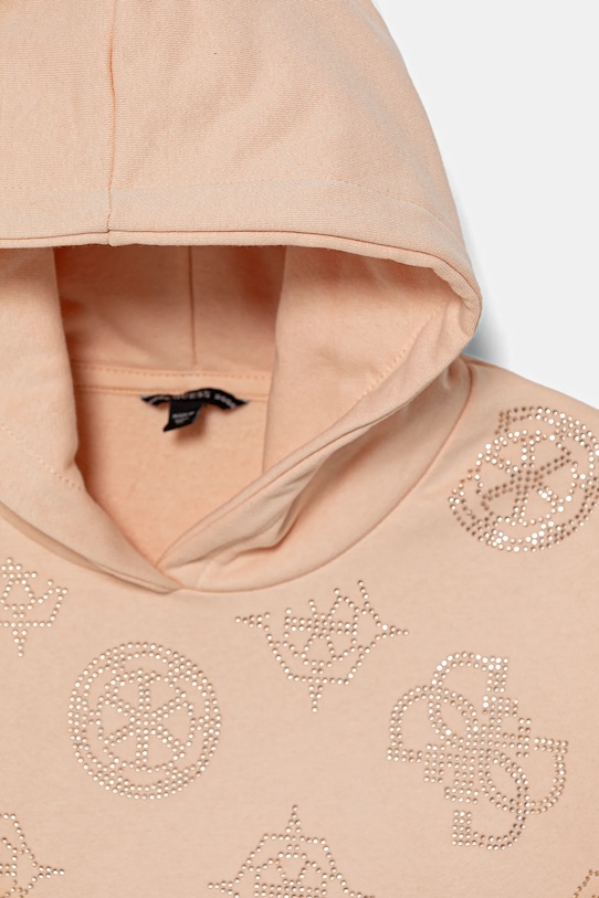 Dievča Detská mikina Guess J5BQ09.KCKF2.9BYA oranžová