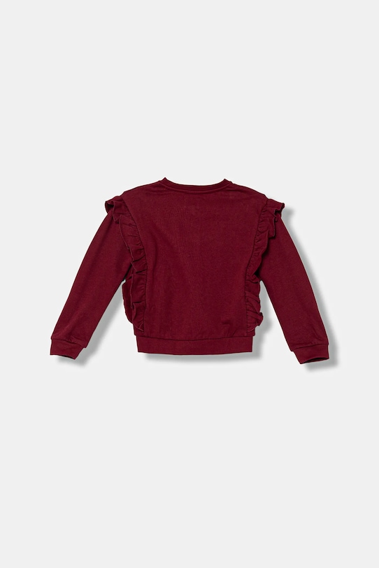 Guess bluza bawełniana dziecięca K5BQ02.KAX74.9BYA czerwony AW25