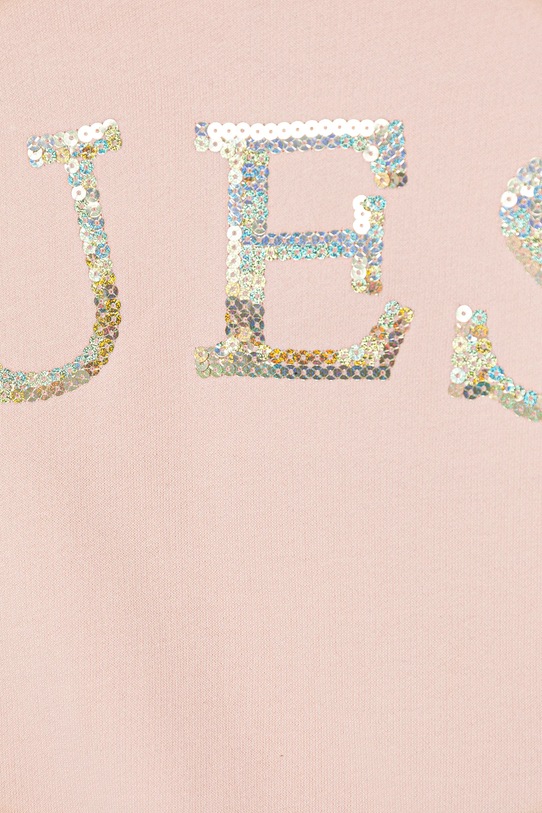 Dziewczynka Guess bluza bawełniana dziecięca K5BQ04.KAD74.9BYA różowy