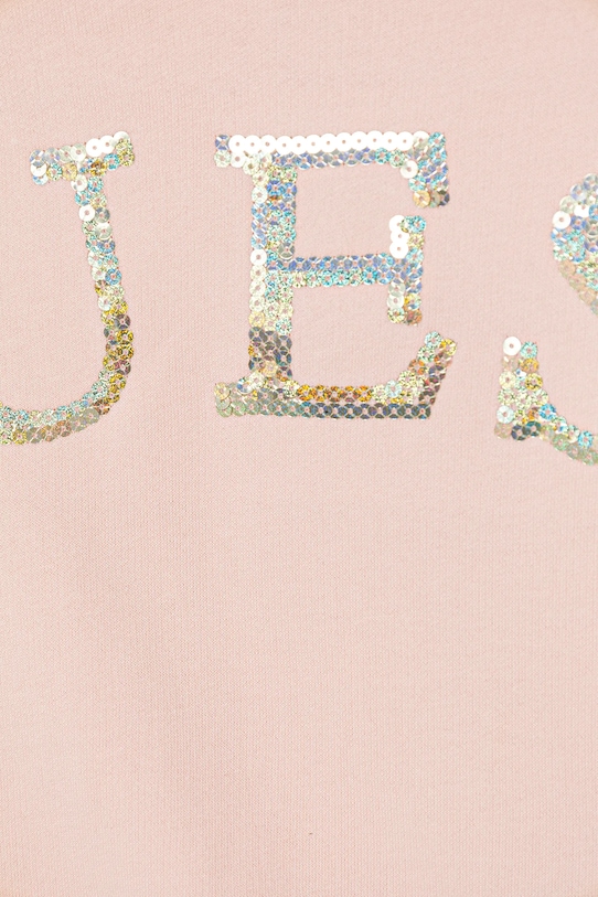 Dziewczynka Guess bluza bawełniana dziecięca K5BQ04.KAD74.9BYA różowy