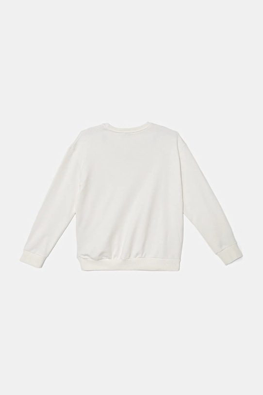 Παιδική βαμβακερή μπλούζα Pinko KFFE011.C.FE014 λευκό AW25