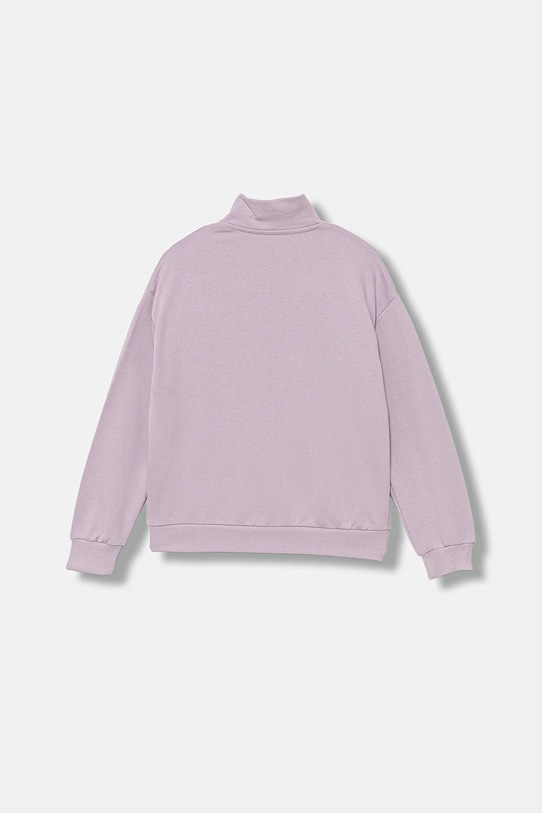 United Colors of Benetton bluza bawełniana dziecięca 3J68C505D.G.seasonal fioletowy AW25