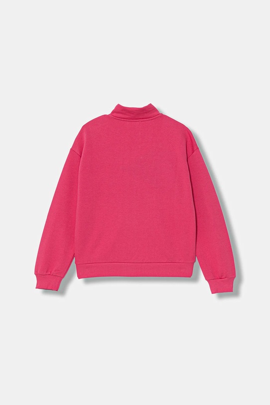 United Colors of Benetton bluza bawełniana dziecięca 3J68C505D.G.seasonal różowy AW25