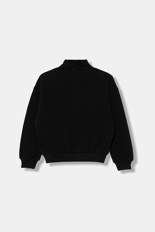 United Colors of Benetton bluza bawełniana dziecięca 3J68C505D.G.seasonal czarny AW25