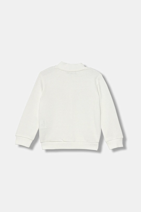 United Colors of Benetton bluza bawełniana dziecięca 3J70G503U.P.seasonal biały AW25