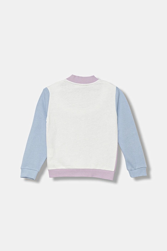 United Colors of Benetton bluza bawełniana dziecięca 3J70G503U.P.seasonal fioletowy AW25