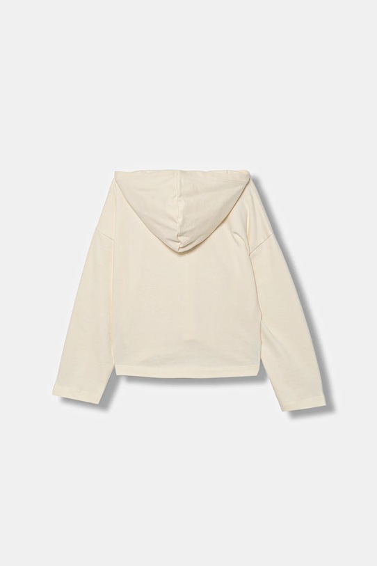 United Colors of Benetton bluza bawełniana dziecięca 3NBMC2053.G.seasonal beżowy AW25