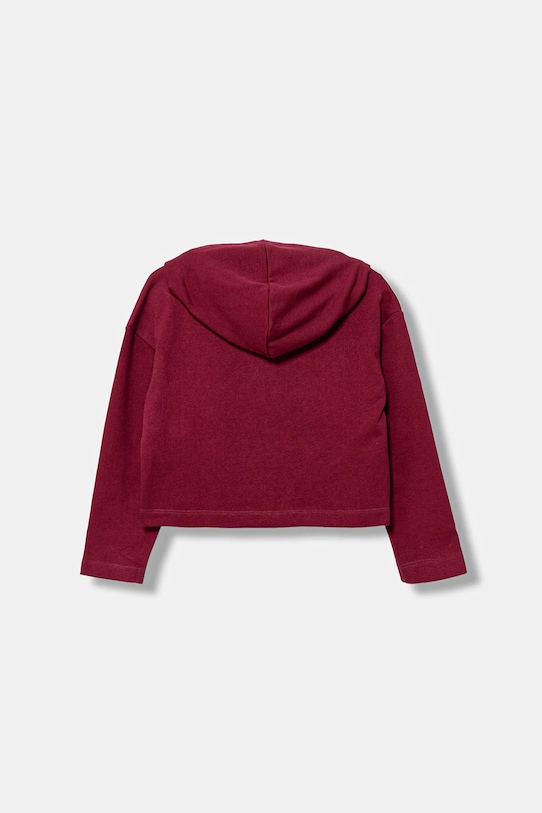 United Colors of Benetton hanorac de bumbac pentru copii 3NBMC505E.G.seasonal burgundia AW25
