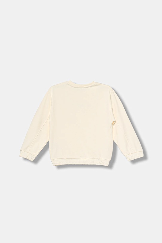 Dětská bavlněná mikina United Colors of Benetton 3NBMG10K2.P.seasonal béžová AW25