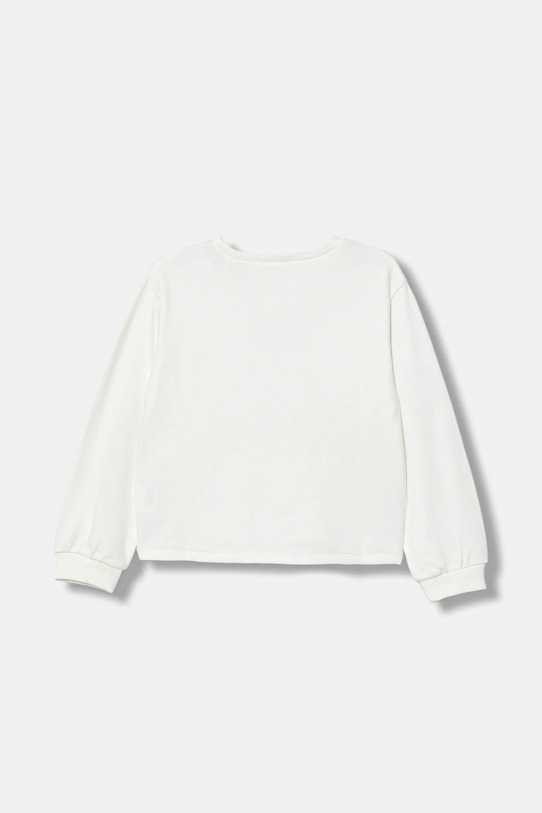 Παιδική μπλούζα United Colors of Benetton 3SNPG10KA.P.seasonal λευκό AW25