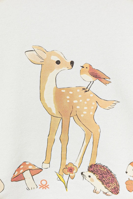 Κοριτσίστικα Παιδική μπλούζα United Colors of Benetton 3SNPG10KA.P.seasonal λευκό