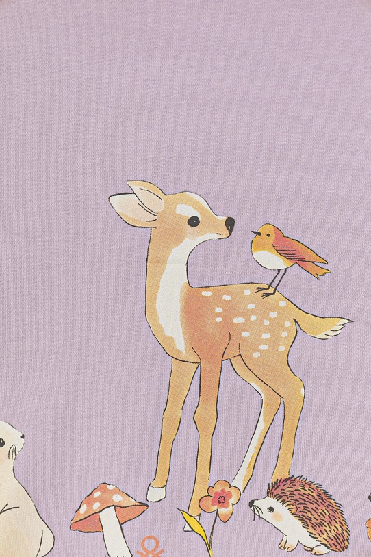 Κοριτσίστικα Παιδική μπλούζα United Colors of Benetton 3SNPG10KA.P.seasonal μωβ