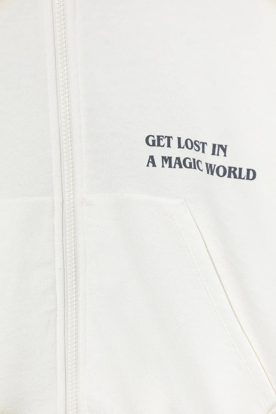 DÍVKA Dětská mikina United Colors of Benetton 32N4C505I.G.seasonal bílá