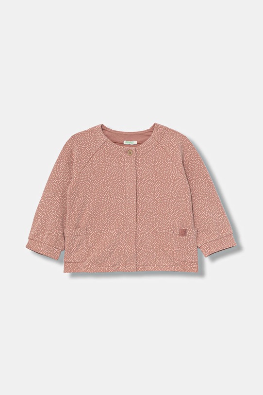 United Colors of Benetton bluza niemowlęca wzorzyste różowy 37GTA106I.W.seasonal