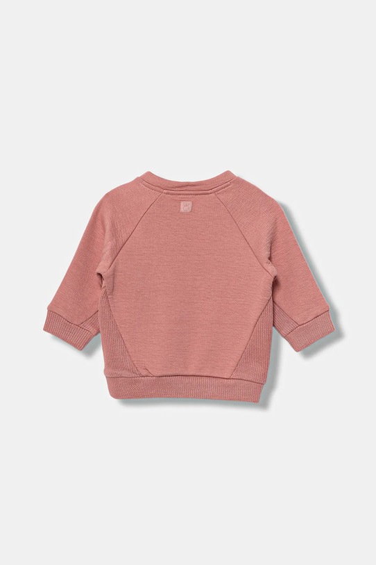 Бавовняна кофта для немовлят United Colors of Benetton 3ITEA106H.G.W.seasonal помаранчевий AW25