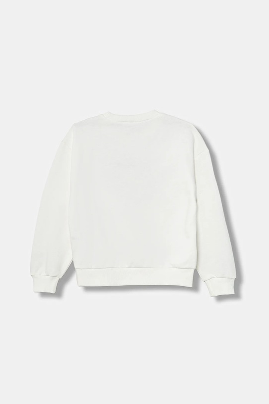 United Colors of Benetton bluza bawełniana dziecięca 3J68C10Q0.G.seasonal biały AW25