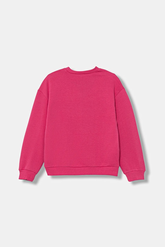 Дитяча бавовняна кофта United Colors of Benetton 3J68C10Q0.G.seasonal рожевий AW25