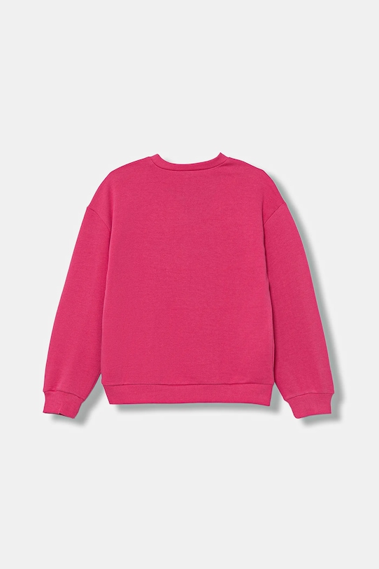 Dětská bavlněná mikina United Colors of Benetton 3J68C10Q0.G.seasonal růžová AW25